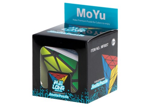 Gra logiczna piramida kostka łamigłówka 3x3 Black MoYu Kik Sp. z o. o. Sp. k.