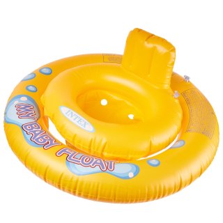Kółko do pływania dla niemowląt koło pontonik dla dzieci dmuchany z siedziskiem pontonik INTEX max 15 kg 6-18miesięcy Kik Sp. z o. o. Sp. k.