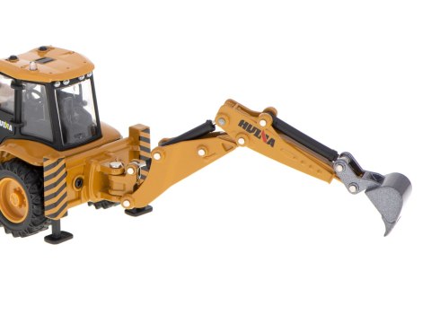 Koparka ładowarka metalowa z ruchomymi łyżkami Die-Cast H-toys 1704 1:50 Kik Sp. z o. o. Sp. k.