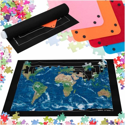 Mata do układania puzzli podkładka plansza pod puzzle 3000 elementów Kik Sp. z o. o. Sp. k.