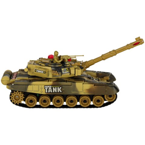 Czołg zdalnie sterowany na pilota RC War Tank 9993 2.4 GHz pustynny Kik Sp. z o. o. Sp. k.