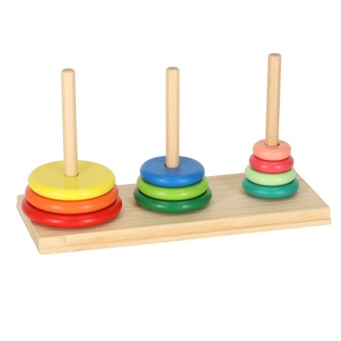 Piramida drewniana z podstawą wieża sorter Kik Sp. z o. o. Sp. k.