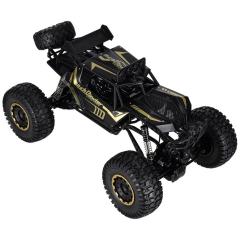 Samochód zdalnie sterowany 2,4GHz 1:8 51cm metal czarny Kik Sp. z o. o. Sp. k.