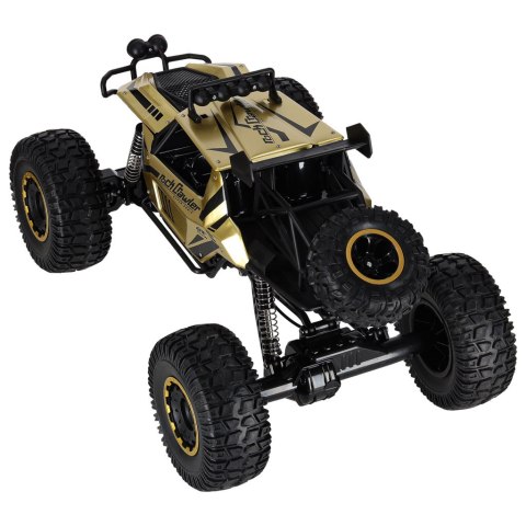 Samochód zdalnie sterowany 2,4GHz 1:8 51cm metal złoty Kik Sp. z o. o. Sp. k.