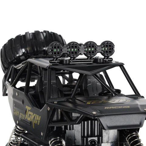 Samochód zdalnie sterowany na pilota RC Rock Crawler 1:12 4WD METAL czarny Kik Sp. z o. o. Sp. k.
