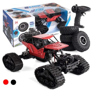 Samochód zdalnie sterowany na pilota RC Rock Crawler 4x4 LHC012 auto 2w1 czerwony Kik Sp. z o. o. Sp. k.