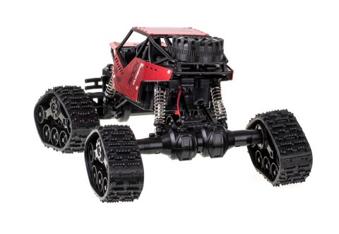 Samochód zdalnie sterowany na pilota RC Rock Crawler 4x4 LHC012 auto 2w1 czerwony Kik Sp. z o. o. Sp. k.