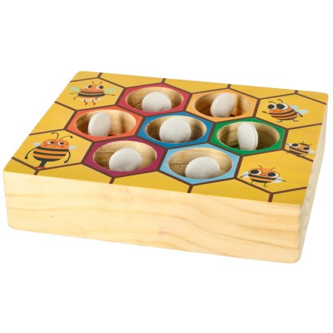 Gra edukacyjna plaster miodu pszczółki montessori Kik Sp. z o. o. Sp. k.