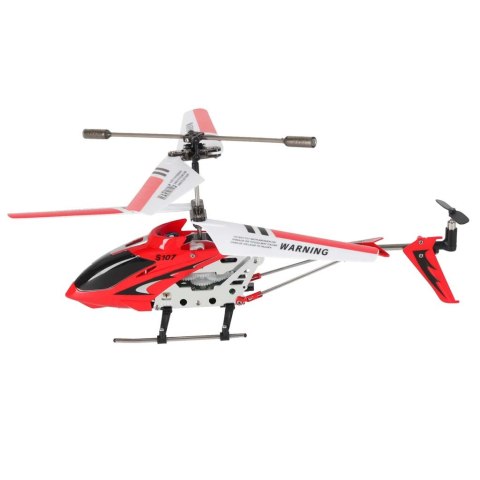 Helikopter zdalnie sterowany na pilota RC SYMA S107G czerwony Kik Sp. z o. o. Sp. k.