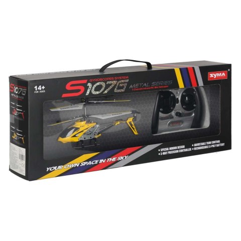 Helikopter zdalnie sterowany na pilota RC SYMA S107G żółty Kik Sp. z o. o. Sp. k.