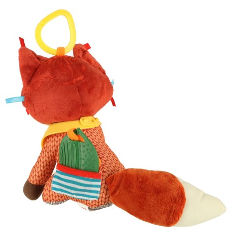 Maskotka sensoryczna zawieszka do wózka lisek Kik Sp. z o. o. Sp. k.