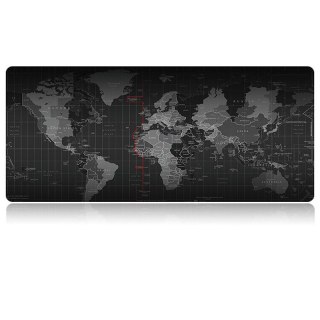 Podkładka pod mysz na biurko mata mapa świata 40x90cm Kik Sp. z o. o. Sp. k.