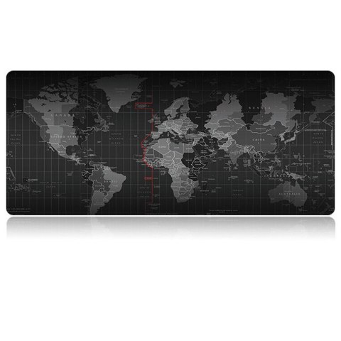 Podkładka pod mysz na biurko mata mapa świata 40x90cm Kik Sp. z o. o. Sp. k.