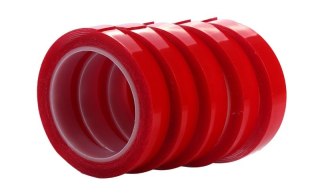 Taśma dwustronna samoprzylepna akrylowa montażowa transparentna mocna 20mm x 3m Kik Sp. z o. o. Sp. k.