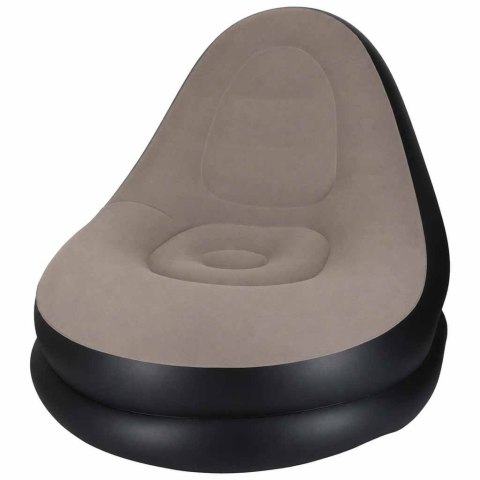 Fotel z podnóżkiem wypoczynkowy dmuchany sofa pufa pompka zestaw 2w1 Kik Sp. z o. o. Sp. k.