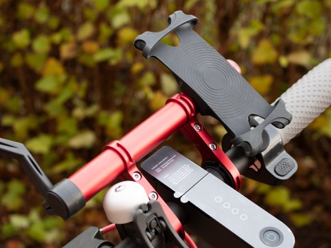 Aluminiowy uchwyt na kierownice rower / Hulajnoga Xiaomi M365/ Pro - czerwona HaloFuture