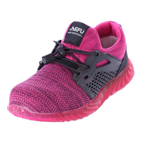 Buty BHP robocze "41" / 26,4 cm - różowe HaloFuture