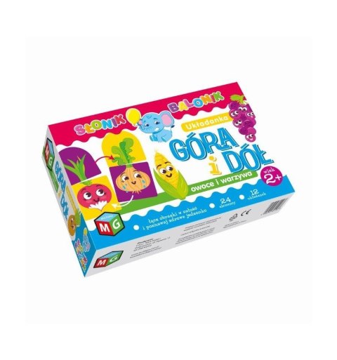 Puzzle Góra i Dół - Owoce Warzywa F.H.U. "MULTIGRA" Dorota Pundzis