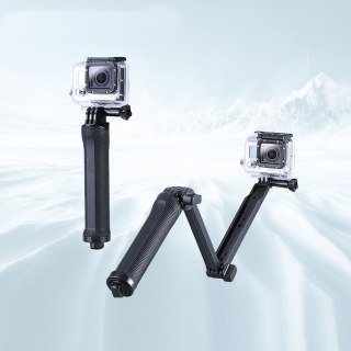 Statyw Monopod łamany do kamerki sportowej GoPro 3-Way - czarny HaloFuture