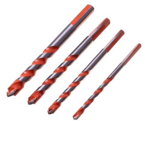 Zestaw wierteł uniwersalnych 4 szt. 6 - 12 mm HaloFuture