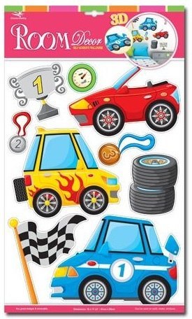Dekoracja ścienna 3D - Cars Janusz Musioł MARKO S.K.
