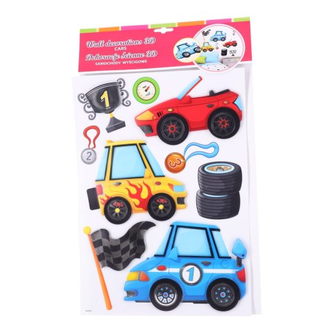 Dekoracja ścienna 3D - Cars Janusz Musioł MARKO S.K.