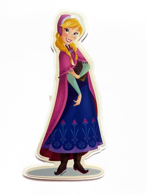 Dekoracja ścienna Kraina Lodu - Anna (mała) Janusz Musioł MARKO S.K.