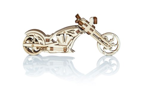 Drewniane Puzzle 3D - Motocykl Chopper Mobimods sp. z o.o.