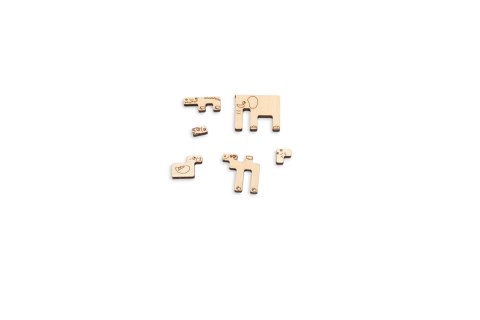 Drewniane Puzzle 3D - ZOO Mobimods sp. z o.o.