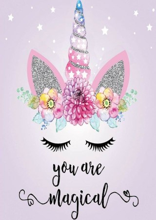 Haft Diamentowy/ Obraz 5D/ Mozaika Diamentowa/ Diamond Painting - You are magical, rozm. 40x50 cm HaloFuture