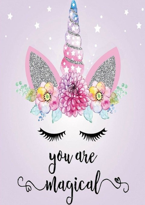 Haft Diamentowy/ Obraz 5D/ Mozaika Diamentowa/ Diamond Painting - You are magical, rozm. 40x50 cm HaloFuture