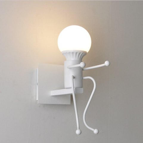 Lampa ścienna / Kinkiet Loft pojedyńczy - biała, typ VIII HaloFuture