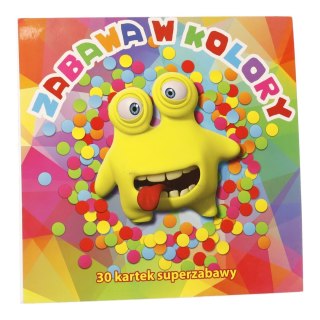 Magiczne rysunki, 30 kartek superzabawy ZABAWA W KOLORY LOVE LIFE Sp. z.o.o