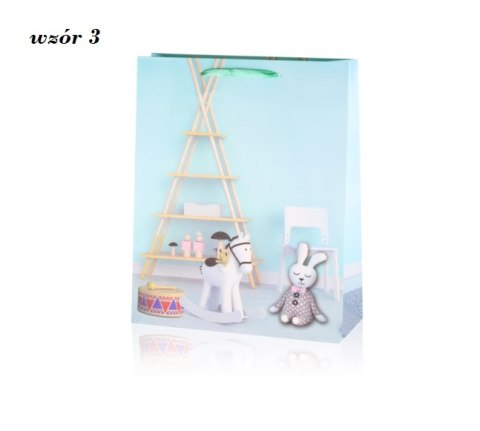 Torebka prezentowa kids room 23cm x 18cm JAGAR Halina Łozowicka