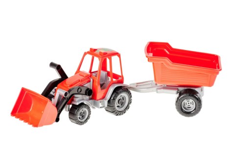 Traktor z ładowarką i przyczepą - model 138 Zakład Produkcyjno-Handlowy "F.CH." Iwona Choińska