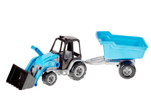 Traktor z ładowarką i przyczepą - model 138 Zakład Produkcyjno-Handlowy "F.CH." Iwona Choińska