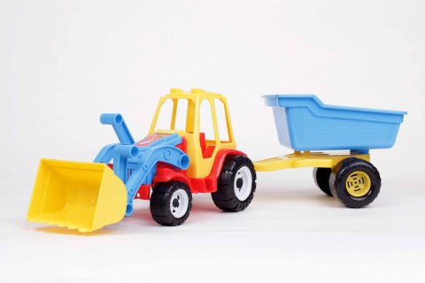 Traktor z ładowarką i przyczepą - model 138 Zakład Produkcyjno-Handlowy "F.CH." Iwona Choińska