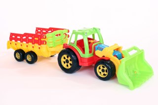 Traktor z przyczepą i ładowarką - model 305 Zakład Produkcyjno-Handlowy "F.CH." Iwona Choińska