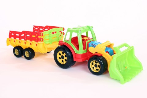 Traktor z przyczepą i ładowarką - model 305 Zakład Produkcyjno-Handlowy "F.CH." Iwona Choińska