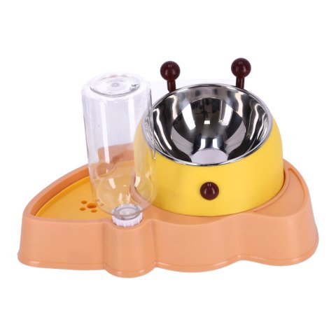 Miska AquaPet 2w1 - Automatyczny Dozownik Wody dla Psa i Kota (Różowa) HaloFuture