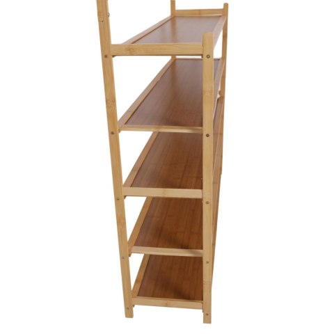 Szafka na buty 5-poziomowa z wieszakiem, długość 100 cm HaloFuture