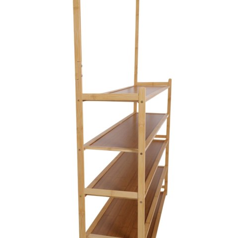 Szafka na buty 5-poziomowa z wieszakiem, długość 100 cm HaloFuture