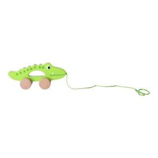 Drewniany krokodyl do ciągnięcia Tooky Toy HaloFuture