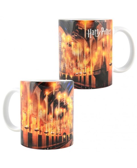 Kubek porcelanowy Harry Potter - Wielka Sala w Hogwarcie 320 ml, PRODUKT LICENCJONOWANY, ORYGINALNY United Labels AG