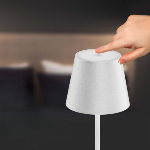 Lampa Podłogowa LED Biała Ładowalna 3000K 4W V-TAC V-TAC Europe Ltd