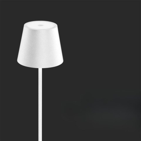 Lampa Podłogowa LED Biała Ładowalna 3000K 4W V-TAC V-TAC Europe Ltd