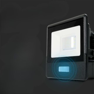 Naświetlacz LED SMD 10W z Czujnikiem Ruchu Barwa 4000K, Obudowa Czarna - V-TAC V-TAC Europe Ltd