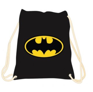 Plecak materiałowy Batman, 37x46cm PRODUKT LICENCJONOWANY, ORYGINALNY United Labels AG