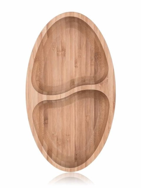 Półmisek dzielony bambusowy BRILLANTE Bamboo 24 x 13,5 x 4 cm VETRO