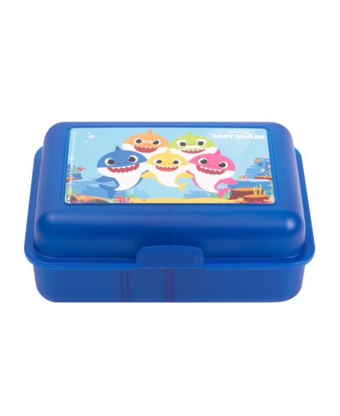 Pudełko śniadaniowe, Lunch Box Baby Shark,17,5 x 12,8 x 6,9 cm, PRODUKT LICENCJONOWANY, ORYGINALNY United Labels AG